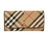 Burberry Novacheck Continental Wallet, front view
